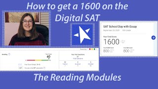 How to get a perfect score on the Digital SAT Reading Modules from a 1600 scorer [upl. by Kirrad]