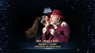 Beso Emotivo en Vivo Lucero y Mijares se Comparten el Escenario en Costa Rica Concierto en 4K [upl. by Einnoc]