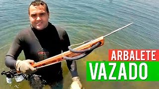 PESCA SUB 2015  ARBALETE VAZADO  EQUIPE ATASUB [upl. by Refinaj]