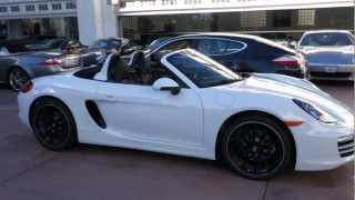 2013 Porsche Boxster PDK White Black full leather now available for sale in Beverly Hills [upl. by Asus]