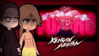 Kengan Ashura react to  How Strong is Yujiro Hanma OfficialDivine  Baki  Gacha React 🇺🇲 [upl. by Aihsenot]