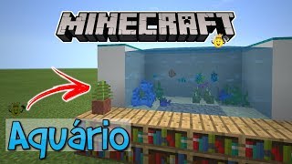 ⭐Como Fazer Aquário🐟Realista Minecraft ❕ [upl. by Leunamesoj]