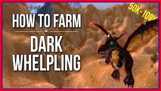 How to Farm Dark Whelpling Battle Pet  50k100k [upl. by Nalod]