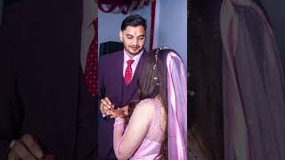 Hath mera tham too sahi lakira vich likhawage engagement husband viral video subscribe [upl. by Roeser]