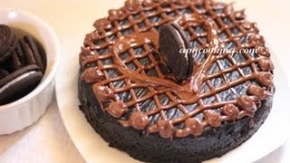 Super Easy Eggless Oreo Cake in Microwave in 5 minutes [upl. by Nabois]