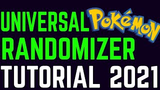 COMO USAR POKERANDOZX DETALLADAMENTE COMO USAR UNIVERSAL POKEMON RANDOMIZER ZX 2021 [upl. by Hazlip]