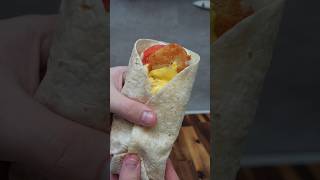 Le Wrap Crousty Chèvre à la maison  🤤🌯 wrap croustychevre chevre wraps fastfood recette [upl. by Drexler]