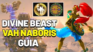 ZELDA BREATH OF THE WILD GUIA DIVINE BEAST VAH NABORIS  BOSS THUNDERBLIGHT GANON [upl. by Weirick]