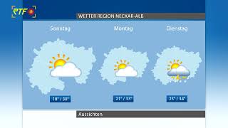 RTF 1  Wetter vom 9 August 2024 [upl. by Alim]