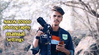 Nikon D7000 photography tips and tricks 🤩  Nikon D7000 photo manual settings [upl. by Reffotsirk]