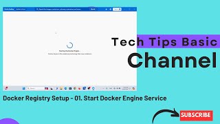 Docker Registry Setup  01 Start Docker Engine Service tips docker dockertutorial windows [upl. by Dann]