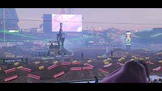 Anaheim 1 supercross 2024 opening ceremonies [upl. by Noillid]