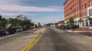 Shipyard Old Port Half Marathon 2014 Course Video [upl. by Atinaw]