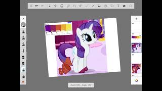 I recolored rarity using a a palette generator [upl. by Arrad834]