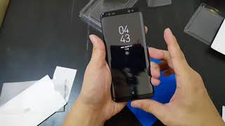 Baseus Tempered Glass Screen Protector For Galaxy S8 It Works [upl. by Nesbitt]