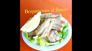 🐟Receta boquerones Malagueños al limón 🐟 Recetas saludables y fáciles [upl. by Onitnevuj]