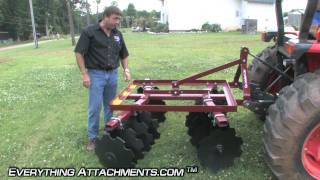 How to Use a Disc Harrow  The Gardening Series [upl. by Lotsyrc]