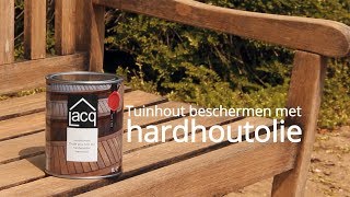 Lacq Hardhoutolie  Tuinhout beschermen [upl. by Bee]