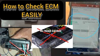 No Need CanboxHow to Check ECM Easily gufranautocare [upl. by Koblas]