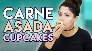 How to Cook Carne Asada Cupcakes  MeganBatoon [upl. by Harrie6]