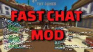 How to make Minecraft chat clear  FastChat Mod [upl. by Aleron]