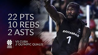 Deandre Ayton 22 pts 10 rebs 2 asts vs Cuba PreOlympic Qualifiers [upl. by Nitsuj]