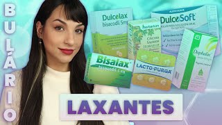 LAXANTES tudo o que você precisa saber  Bulário do Flavonoide 5 [upl. by Ahsaf]