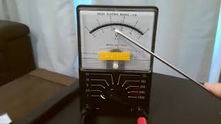 How to read analog voltmeter and ammeter [upl. by Nohtahoj10]