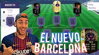 FC BARCELONA FIFA 18  MI 11 IDEAL Y FICHAJES [upl. by Medlin402]