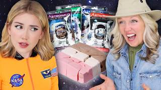 We Tried Astronaut Food I couldnt survive in space [upl. by Tabbitha]