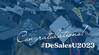 DeSalesUniversity 2023 Commencement Live Stream [upl. by Bedelia634]