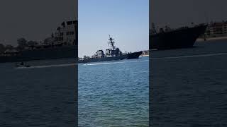 USS Paul Hamilton San Diego CA [upl. by Piper515]