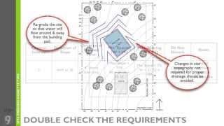 Architect Registration Exam  Site Grading Vignette [upl. by Kirsti599]