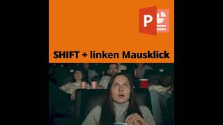 Tastenkombination PowerPoint SHIFT  linker Mausklick [upl. by Daniel651]