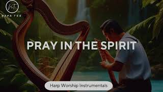 PRAY IN THE SPIRIT  PROPHETIC HARP WARFARE INSTRUMENTAL  DAVID HARP  432Hz HEALING INSTRUMENTAL [upl. by Annaliese]