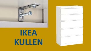 How to attach Ikea dresser to the wall [upl. by Austine]