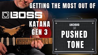 Boss Katana GEN 3  Pushed Tone [upl. by Krasner270]