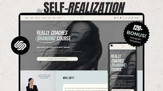 Coaches save your timeampenergy SelfRealization Coach Course squarespacewebsite 71 squarespace [upl. by Ihculo]