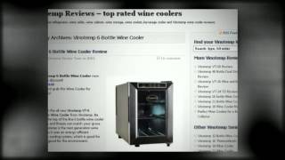 Vinotemp 6 Bottle Wine Cooler [upl. by Anaoj]