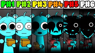 Phase 1 VS Phase 2 VS Phase 3 VS Phase 5 VS Phase 6 in Incredibox Sprunki Corruptbox But Sprunki [upl. by Jallier432]