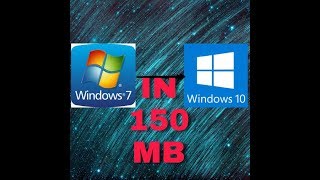 Get windows 10 in 150 mb highly compressed 100℅ real [upl. by Fawna]