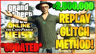 GTA CAYO PERICO HEIST REPLAY GLITCH  Easy Tutorial Replay Glitch Cayo Perico Heist GTA Online [upl. by Branca]