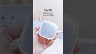 unboxing USAMS multifunctional storage set box usams smartphone android unboxing cute charger [upl. by Inalaehon631]