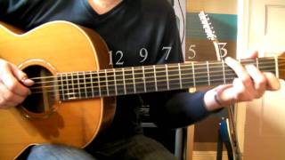 Little Wing Acoustic Lesson  Les Cheetham [upl. by Thaddeus]