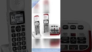 TOP 03 Best Cordless Phones for Hard of Hearing 2022 [upl. by Ogren]