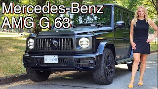 2023 MercedesBenz AMG G 63 review  The ultimate status vehicle [upl. by Kiraa]