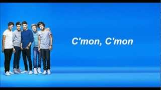 One Direction  Cmon Cmon Lyrics and Pictures [upl. by Perzan942]