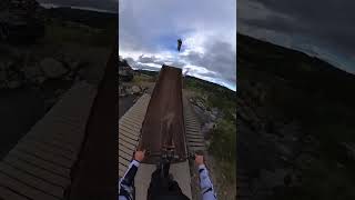 Last Huck Fest  the BIGGEST jumps in Norway looseriders mtb gopro pov mountainbike freeride [upl. by Adnomal414]