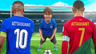 MON PETIT FRÈRE EST DEVENU LE MEILLEUR DÉFENSEUR DE SON ÉQUIPE DE FOOT  Il nous a choqué [upl. by Ahsinam]