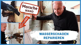 Morsche Wände im Wohnwagen selbst reparieren  Wasserschaden schnell und einfach ausbessern [upl. by Cony]